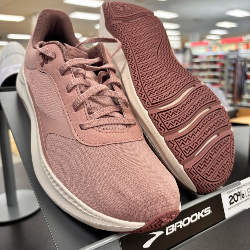 Under Armour Aurora 3 Womens Training Shoes Pink White Sneaker 3025060-600 Sz 9 - Picture 7 of 8